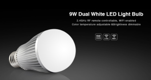 ŻARÓWKA WiFi E27 WARM WHITE + COLD WHITE 9W Mi-Light