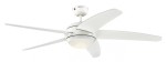 Wentylator BENDAN LED & PATTERN biały z pilotem