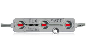 Moduł 160st 3 led smd 5630 1,2W Samsung czerwony ip67 