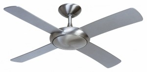 Wentylator sufitowy ORION - Szczotkowane Aluminium-Srebrny Mat