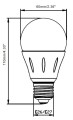ŻARÓWKA LED 6W E27 230V CLARO