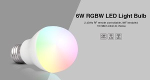 ŻARÓWKA WiFi E27 6W RGBW LED