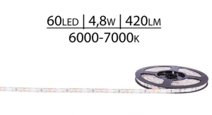 TAŚMA ZALEWANA IP63 PREM 12V SMD3528 60 LED BZ