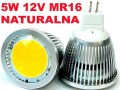 CIEPŁA ŻARÓWKA LED COB 5W 400L MR16 12V NATURALNA CLARO