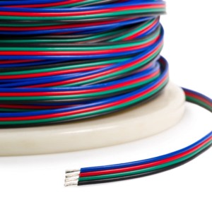 Kabel do taśm led RGB 4 x 0.35