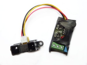 Czujka optyczna Sharp z adapterem mikroprocesorowym