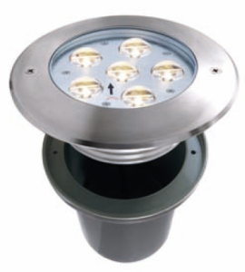 Lampa do montażu w podłożu HP IV 3000K 
