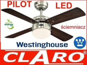 Wentylator sufitowy COLOSSEUM LED z pilotem 