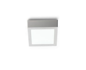 Plafon Modesto square LED 18W white 225 1800lm 3000K aluminium