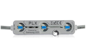 Moduł 160st 3 led smd 5630 1,2W Samsung niebieski ip67
