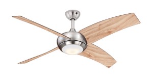 Wentylator sufitowy BOREALIS LED sosna z pilotem
