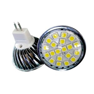 ŻARÓWKA LED SMD MR16 SMD 4W 12V ZIMNA