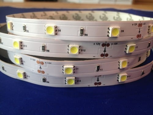 TAŚMA LED BIAŁA ZIMNA 5060 150LED 36W 