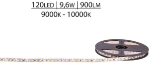 TAŚMA PREMIUM 12V SMD2835 120 LED 9000-10000K