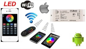 STEROWNIK  LED RGBW WIFI  CL-100WIFI