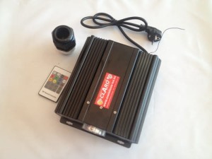 GENERATOR ŚWIATŁA LED RGB KOLOROWY 45W RF 