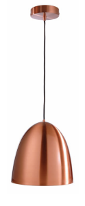 Lampa wisząca BELL miedź