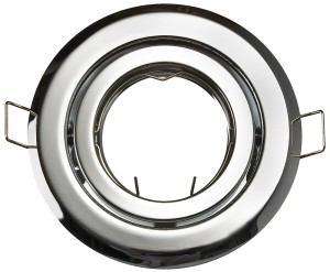 Oprawa halogenowa sufitowa BETA chrom stalowa regulowana