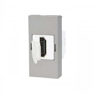 WK HDMI-4-WC Moduł gniazda HDMI_SZARY