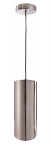 Lampa wisząca Barrel srebrna
