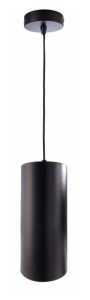 Lampa wisząca Barrel czarna