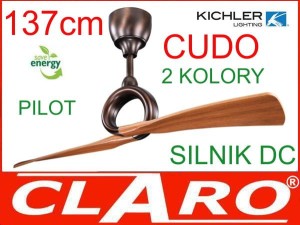 Wentylator sufitowy DC- LINK BRĄZ z pilotem