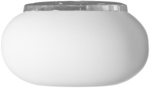Lampa oprawa plafon LAURA fI280*H200mm 2xE27 Szkło + metal 