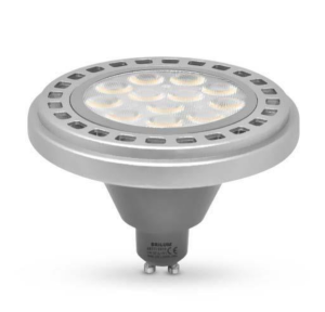 Żarówka ES111 gu10 12 led 12W 230V AR111 ciepła biała