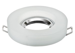 Oprawa rubin szron szklana okrągła 90mm x 20mm