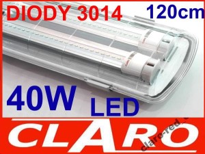 OPRAWA PREMYSŁOWA HERMETYCZNA LED IP65 2X 20W