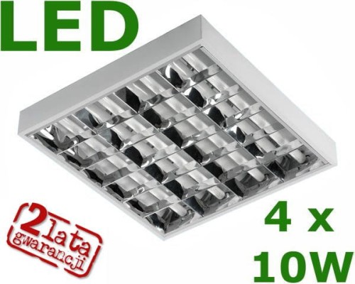OPRAWA RASTROWA LED NATYNKOWA 4 X10W 60X60