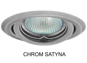OPRAWA OKRĄGŁA RUCHOMA CHROM SATYNA
