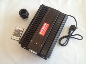 GENERATOR ŚWIATŁA LED RGB KOLOROWY 75W RF  