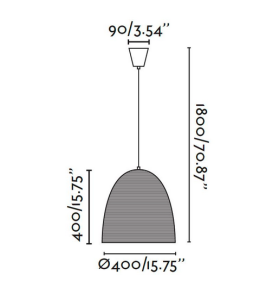 Lampa wisząca Liana 68569 FARO 