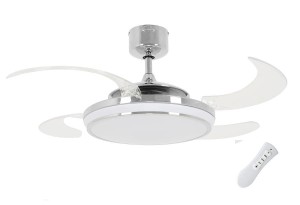 FANAWAY LED 40W 2200 lm, ściemniacz, chrom