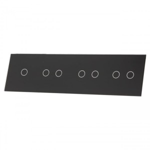 701222-62 Czarny panel szklany 1+2+2+2 LIVOLO