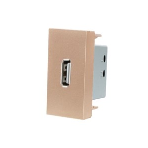 WUSB-CHARGE-63 Moduł ŁADOWARKA USB LIVOLO - złota